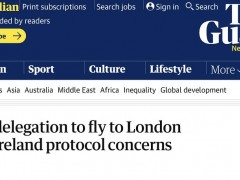 英媒：“热心”英国事务，美国会代表团几天内要飞赴伦敦，讨论北爱协议