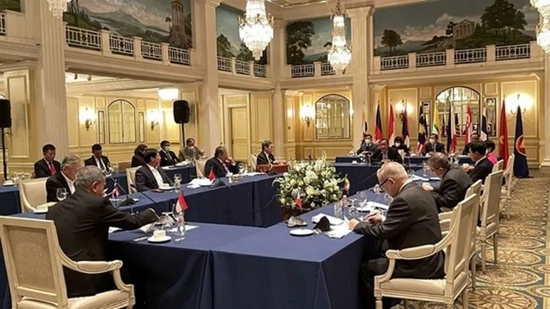 东盟各国外长召开会议对东盟-美国特别峰会的筹备工作进行核查&nbsp;&nbsp;图：越媒