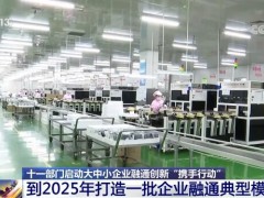 十一部门启动大中小企业融通创新“携手行动”