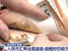 人民币汇率在合理均衡水平上保持基本稳定 相对仍较为稳健