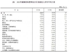 2021年平均工资公布！IT最赚钱 这些行业“不如意”