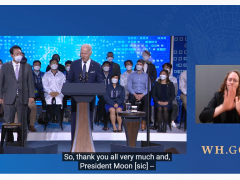 又口误！拜登忘记韩国现总统的名字：错把尹锡悦叫成文在寅……