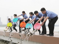 陕西西安铁路运输分院：增殖放流 共护安澜