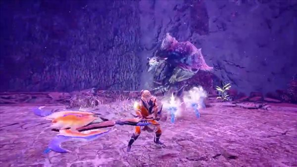 《怪物猎人:崛起 曙光》战斗演示 激战熔翁龙/千刃龙