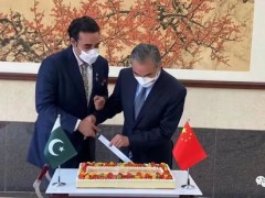 外交很有玄机，王毅和他在广州共切了一个大蛋糕！