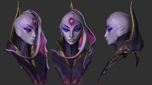 LOL新英雄设计稿、主题音乐 女皇手痒难耐,渴望打架