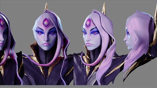 LOL新英雄设计稿、主题音乐 女皇手痒难耐,渴望打架