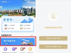 上海基层推出“离沪证明”全程网办服务