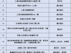 上海发布第二批重大工程建筑工地复工复产“白名单”