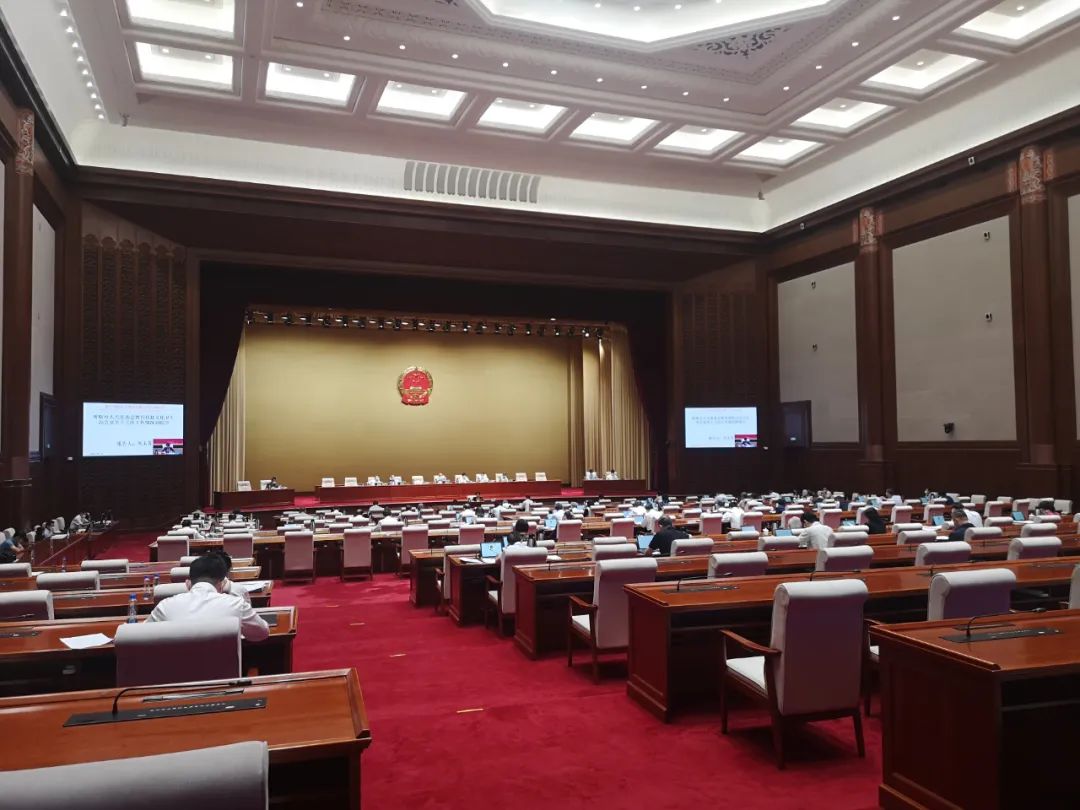 今天上午，市十五届人大常委会第三十九次会议开幕。