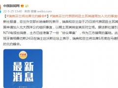 瑞典芬兰将出席北约峰会