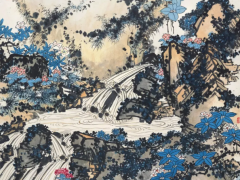 文化江南（十四）——潘天寿《小龙湫下一角》