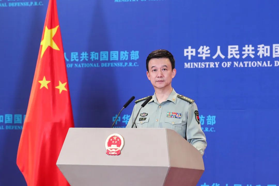 吴谦 图源:“国防部发布”微信公众号
