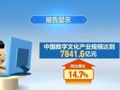 数字文化产业规模达7841.6亿元 网络文学版权保护进入生态共治阶段