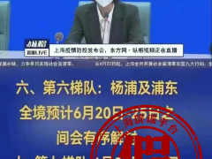 上海解封有七个梯队，还是新闻发布会说的？又用新闻发布会直播画面造假！