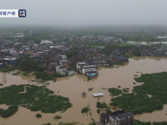 广西遭遇今年最强暴雨天气 象州、来宾等多地积水严重