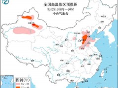 今年首个高温预警发布！京津冀等6省区市将有高温