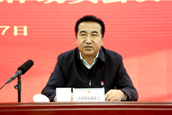 乌拉孜别克·热苏力汗 （资料图&nbsp;来源：青海省交通厅官网）