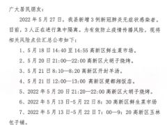 河北廊坊永清公布3例无症状感染者相关风险点位