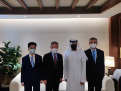 中国驻阿联酋大使张益明抵阿履新