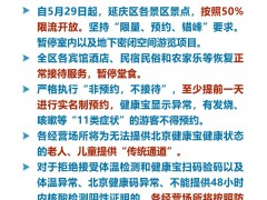 北京延庆：各景区景点、宾馆酒店今起有序恢复开放
