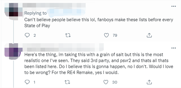 网传索尼新发布会时间表 疑《生化4:重制版》压轴