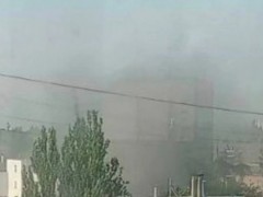 扎波罗热州梅利托波尔市中心发生剧烈爆炸