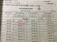 未确认融资费用各期摊销