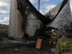 俄罗斯巴什科尔托斯坦共和国一石油储存基地发生爆炸 4人受伤