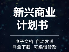 简单的商业计划样本 2022