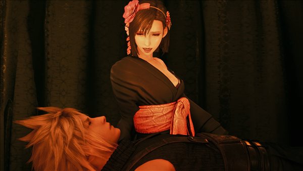 《最终幻想7:重制版》蒂法和服MOD 乔装成M夫人