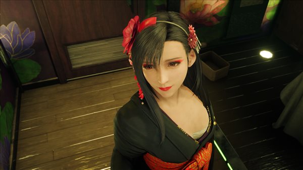 《最终幻想7:重制版》蒂法和服MOD 乔装成M夫人