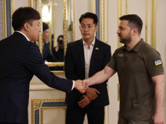 泽连斯基会见韩国执政党党首 李俊锡访乌引发韩国政坛反对