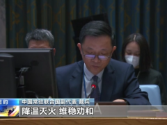 联合国安理会中方发言：个别国家火上浇油 国际社会应致力于降温灭火