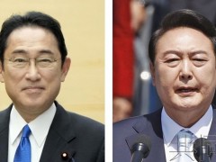 日媒：日韩领导人在马德里首次面对面交谈，时长三、四分钟