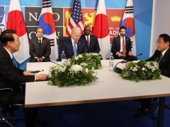 快讯！韩媒：韩美日领导人举行三边会谈，“仅进行25分钟”