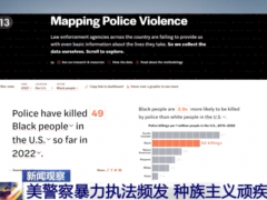 新闻观察丨美国警察暴力执法频发 种族主义顽疾难解