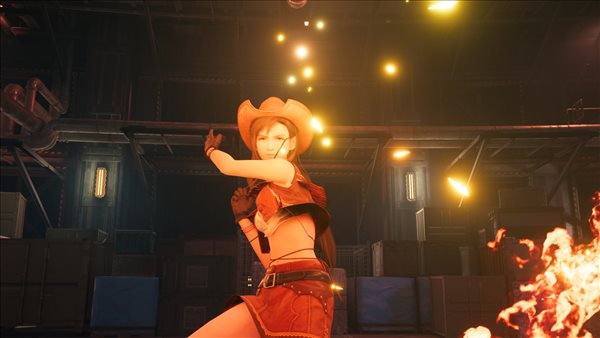 返老还童!《FF7:重制版》蒂法15岁牛仔套装MOD