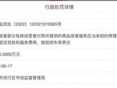 无印良品因在部分商品标注“恕不退换”被行政处罚