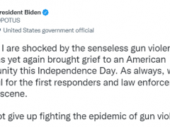 【世界说】血腥独立日！美国伊州州长：大规模枪击案已是“每周例行”传统