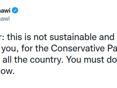 快讯！英国新任财政大臣要求约翰逊辞职，“做正确的事，现在就走”