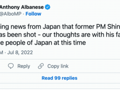 快讯！澳总理就安倍被枪击事件表态：令人震惊