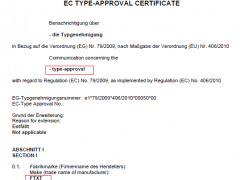 走向国际市场！未势能源70MPa减压阀通过德国交通部（KBA）EC79认证