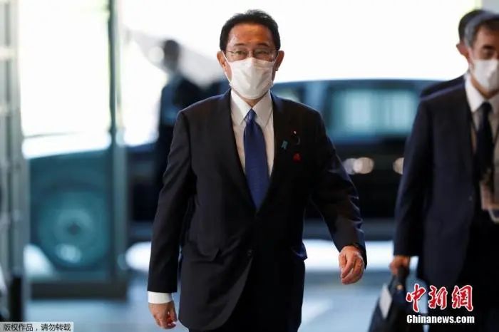 资料图:日本首相岸田文雄。