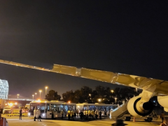 韩媒：大韩航空一客机因发动机故障迫降阿塞拜疆，乘客看到迸出火花