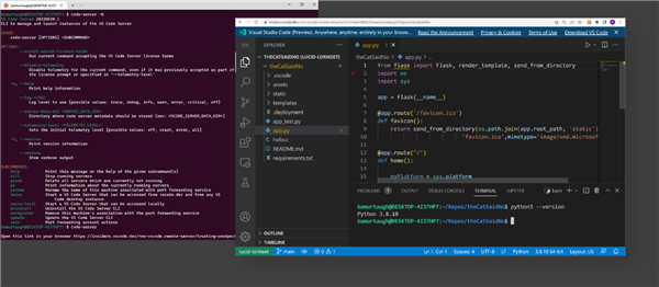 程序员高兴了:微软Visual Studio Code Server服务实现浏览器直接写代码