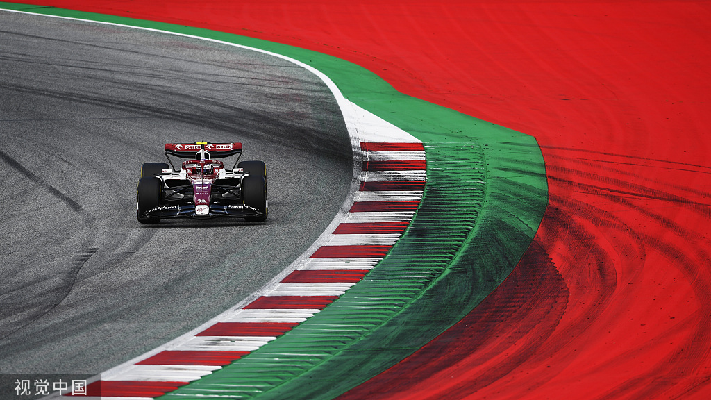 2022F1大奖赛奥地利站正赛：勒克莱尔冠军 周冠宇P14 图源 视觉中国