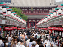 日本新冠病例累计超千万例 每12人中有1人曾感染新冠